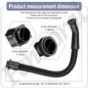 43434239 Vacuum Hose Compatible with Hoover PortaPower Dialamatic Vacuum for C2094 CH30000 Commercial Shoulder Vac Models