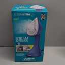Conair Extreme Steam & Press 2 in 1 Steamer, Handheld Fabric Steamer, 1700W Clothing Stemaer, 30 second Heat-up, Travel Steamer