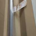 Clear Table Protector 28 x 52 Inch, 1.5mm Thick Plastic Table Cover, Waterproof PVC Clear Table Cover Protector, Desk Protector Mat, Writing Desk Pad for Desktop, Coffee & Dining Room Table