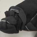 CelerSport 3 Pairs Compression Socks for Men and Women Running Support Socks (Large-X-Large, Black)