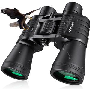 20x50 High Powered Binoculars for Adults, Waterproof Compact Binoculars with Low Light Vision for Bird Watching Hunting Camping Travel Cruise Hiking Sports Stargazing, Christmas Birthday Gifts for Men