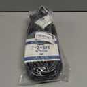 Iron Forge Cable 14 Gauge Outdoor Extension Cord 10 Ft, SJTOW 14/3 Heavy Duty Black Extension Cord 3 Prong, Oil Resistant & Flame Retardant