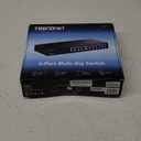 TRENDnet 9-Port Multi-Gig Switch, TEG-S591, 8 x 2.5G RJ-45 Ports, 1 x 10G RJ-45 Port, 60Gbps Switching Capacity, Ethernet Splitter, NDAA & TAA Compliant, Lifetime Protection, Black