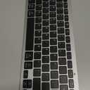 OMOTON 2.4G Wireless Keyboard, Ultra-Slim Compact Mini Keyboard with Type-C & USB-A Receiver, Compatible with Desktop Laptop Tablet PC Smart TV and Windows 11/10/8/7 - Grey