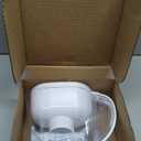 Brita Metro Water Filter Pitcher with SmartLight Change Indicator, BPA-Free, Replaces 1,800 Plastic Water Bottles a Year, Lasts Two Months, Includes 1 Filter, Small - 6-Cup Capacity, White