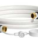 Giraffe Tools 15FT Heated Water Hose for Camper with GFCI, 5/8-Inches Lead and BPA Free Heated Garden Hose Withstand Down to -20℉