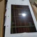 Driftalia Vanity Desk with Mirror and Lights, Makeup Vanity with Storage Drawer, Power Outlet and Large Cabinet for Bedroom - White