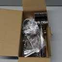 Rotary Cheese Grater Stainless Steel Manual Handheld Cheese Grater, Handheld Manual Grater Shredder with 4 Stainless Steel Drum Blades