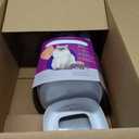Litter Genie Style Pail Cat Litter Box Waste Disposal System for Odor Control Includes 1 Square Refill Bag