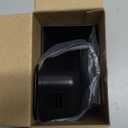 Anti-Theft Blink Doorbell Mount, Drill-Free Door Mount for Blink Video Doorbell (2nd Gen), Doorbell Bracket Holder with Rain Cover Not Block Doorbell Sensor Easy to Install for Business, Dorm, Rentals (Black)