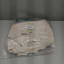 Awellife Linen Shower Curtain Beige Boho Farmhouse Shower Curtains for Bathroom Fabric Cream Cloth Liner 72 x 72 Inch