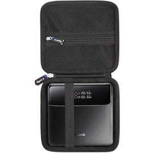 Case for Baseus 20000mAh 100W Power Bank Portable Charger for Laptop Battery Pack with 2 USB-C/2 USB-A Ports - Travel Protective Carrying Storage Bag (Black)