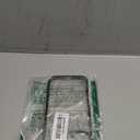 HOOMIL Case for iPhone 16 Pro Max 6.9-Inch, Non-Yellowing, Drop Protection, Anti-Scratch Transparent Hard Back Phone Cover - Black