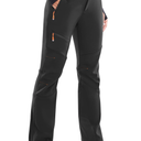 Heathyoga Snow Ski Pants Women Waterproof Softshell Insulated Fleece Lined Snowboard Pants Hiking Pants for Winter Outdoor,S