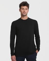 True Classic Long Sleeve Shirts for Men - Mens Long Sleeve Tee-Shirts, Henley Shirts for Men XL 4 Pack