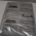 Pieviev Cat Litter Mat Double Layer Waterproof Urine Proof Trapping Mat 1 Pack (Gray, 24x15 Inch (Pack of 1))