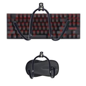 Pmsanzay Pack of 2, Keyboard Mouse Wall Mount Wall Holder Wall Rack - No Keyboard No Mouse