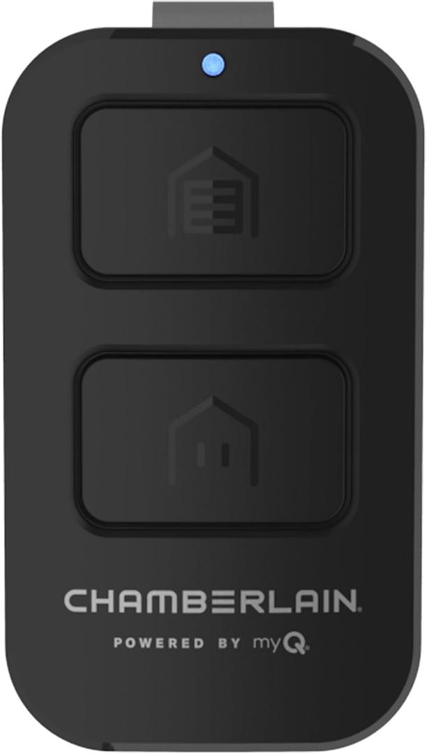 Chamberlain Genuine Universal myQ 2Button Garage Door Remote Compact Universal Remote, Long Range Performance, Works with Chamberlain, LiftMaster & Craftsman and Most Other Garage Door openers