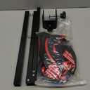 Dog Grooming Arm with Clamp and Grooming Hammock, 36" Height Foldable Dog Grooming Table Arm with No-Sit Holder and Loop Noose, Dog Grooming Stand for Small Dogs at Home or Salon