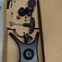 Rehand Quad Cane, Walking Cane with Ergonomic Handle Ever and Graceful 4Pronged Base for Extra Stability, Adjustable Walking Sticks for Right or Left Handed Men & Women and Seniors