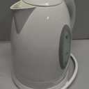 OVENTE Electric Kettle, 1.7L Fast Boiling Water Heater for Coffee or Tea, BPA Free with Water Level Gauge, Auto Shut-Off, Boil-Dry Protection, Indicator Light and Removable Filter, White KP72W