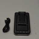 Cell Phone Stand with Wireless Bluetooth Speaker and Anti-Slip Base HD Surround Sound Perfect for Home and Outdoors with Bluetooth Speaker for Desk Compatible with iPhone/ipad/Samsung Galaxy (Black)