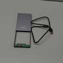 SSK Aluminum 2.5" Hard Drive Enclosure USB C 3.1 Gen 2(6Gbps) to SATA External HDD Case Adapter for 2.5 inch 7 9.5mm SATA III HDD SSD with UASP Compatible with WD Seagate PS4 Xbox