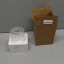 Clear Bubble Seeded Glass Shade, Cylinder Glass Lamp Shade Light Fixture Replacement Glass Globe with 1-5/8-Inch Fitter Opening, Diameter 3.9" x Height 5.9"