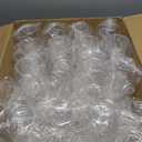 Reli. Disposable Wine Glasses (48 Pack, 12oz) Plastic Stemless Wine Glasses Disposable | Clear and Stemless for Parties, Cocktails, Whiskey, Weddings | Shatterproof