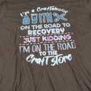 Scrapbooking addicted Handmade Crafter Hobby T-Shirt, Brown, Size: L