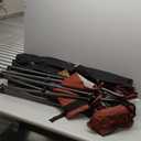 KingCamp Oversized Camping Folding Chair, Heavy Duty 450 LBS with Lumbar Support, Padded seat with Cup Holder&Cooler Bag, Ideal for Camp, Fishing, Sports Event, Backyard, Patio, Lawn (Grey/Red-2 Pack)