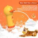 Electric Foaming Shampoo Dispenser for Dog and Cat Bathing, Rechargeable Soap Dispenser for Pet Bathing, Bathroom, Kitchen Sink, Toilet Cleaning