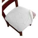 Waterproof Dining Room Chair Cover Set of 4, Stretch Jacquard Seat Covers for Dining Room Chairs, Kitchen Parsons Chair Covers Slipcover Protector