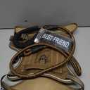Beebiepet Heavy Duty Tactical Dog Harness for Large Dogs, No Pull Adjustable Pet Harness Reflective Service Training Easy Control Pet Vest Military K9 Working Dog Harnesses-X- Large, Brown