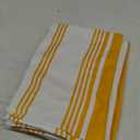 Urban Villa Kitchen Towels 100% Cotton Pack of 6, Highly Absorbent Quick Drying Super Soft Premium Dish Towels for Kitchen with Hanging Loop Hand & Tea Towels - 20x30 Inch, (Yellow & White, Striped)