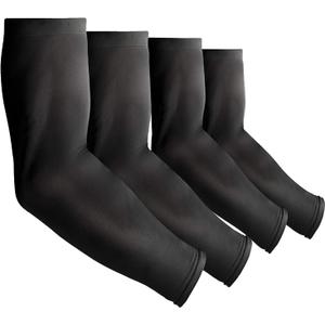 4 Pair UV Sun Protection Arm Sleeves for Men & Women,Cooling UPF 50 Arm Cover for Baseball,Cycling,Basketball