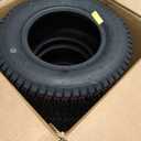 MaxAuto 2 Pcs 16x6.50-8 Lawn Mower Tire for Garden Tractors Riding Mowers, 4PR, Tubeless