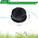 DWO1DT995 Trimmer Head Compatible with Dewalt DCST920 DCST922 DCST925 DCST970 DCST990 Trimmer Parts, Replacement Head String Spool 0.080" 20Ft (1Pcs)