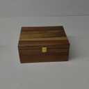 DRASTAR Wooden Keepsake Box, Large Acacia storage box with a Hinged Lid, Memory treasure box for Crafts and Photo Storage