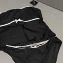 ZAFUL Tankini Swimsuits for Women Bow Tie Side Bathing Suits Tummy Control High Cut Two Piece Bikini Sets (Medium, 1-black)