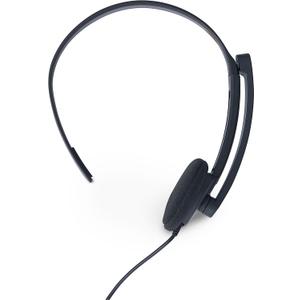 Verbatim Mono 3.5mm Headset with Microphone and in-Line Remote,Black