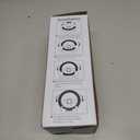 LKWLIKEI Nappa Leather Ultra-Thin Steering Wheel Cover, for Tesla Model 3/Y Steering Wheel Cover, Non-Slip Design and Interior Modification of car Accessories White