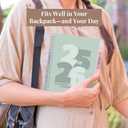 2 x Rileys Academic Planner 2025-2026, Daily, Weekly & Monthly Planner, July 2025 - June 2026, Student Notes Pages, Twin-Wire Binding, Weekly Agenda for School & Work (8 x 6-Inches, Green, Chunky)