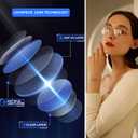 Round NearSighted Distance Glasses Women Men,Nearsighted Far Vision Driving Eyeglasses,Retro Myopia Wire Frame (Gold)