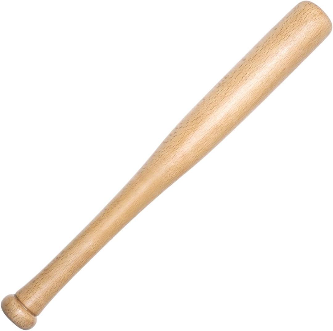 Short Wooden Baseball Bat,18 Inch Mini Wood Baseball Bats for Home Self Defense,One Hand Training Bat