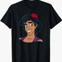 Disney Aladdin Big Smile Portrait T-Shirt, M
