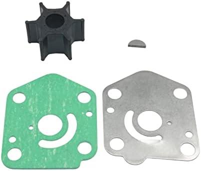 UanofCn 𝟏𝟕𝟒𝟎𝟎𝟗𝟑𝟗𝟓𝟏 Water Pump Impeller Repair Kit for 𝐒𝐮𝐳𝐮𝐤𝐢 Outboards 𝟗.𝟗 𝟏𝟓 𝐇𝐏 17400-93950 Johnson Evinrude 10 15 HP Motors 5033106 Sierra 18-3256