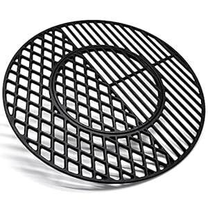 Adviace 8835 Grill Grates for Weber Charcoal Grill, Original Kettle Premium, Master-Touch, One Touch, Performer Premium, Charcoal Smoker, 21.5 Stainless Steel Round Cooking Grid Replacement Parts
