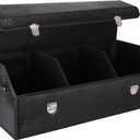 Car Trunk Organizer - Trunk Organizers And Storage Suv, Cargo Box-Automotive Consoles Organizers-Multi-Compartment Adjustable Auto Grocery Home Storage Box