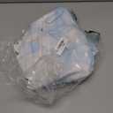 Checkered Tablecloth Rectangle Waterproof Gingham Table Cloth Washable Buffalo Plaid Table Cover Wrinkle Free for Kitchen, Dining and Outdoor Picnic, 60 x 84 Inch, Light Blue and White